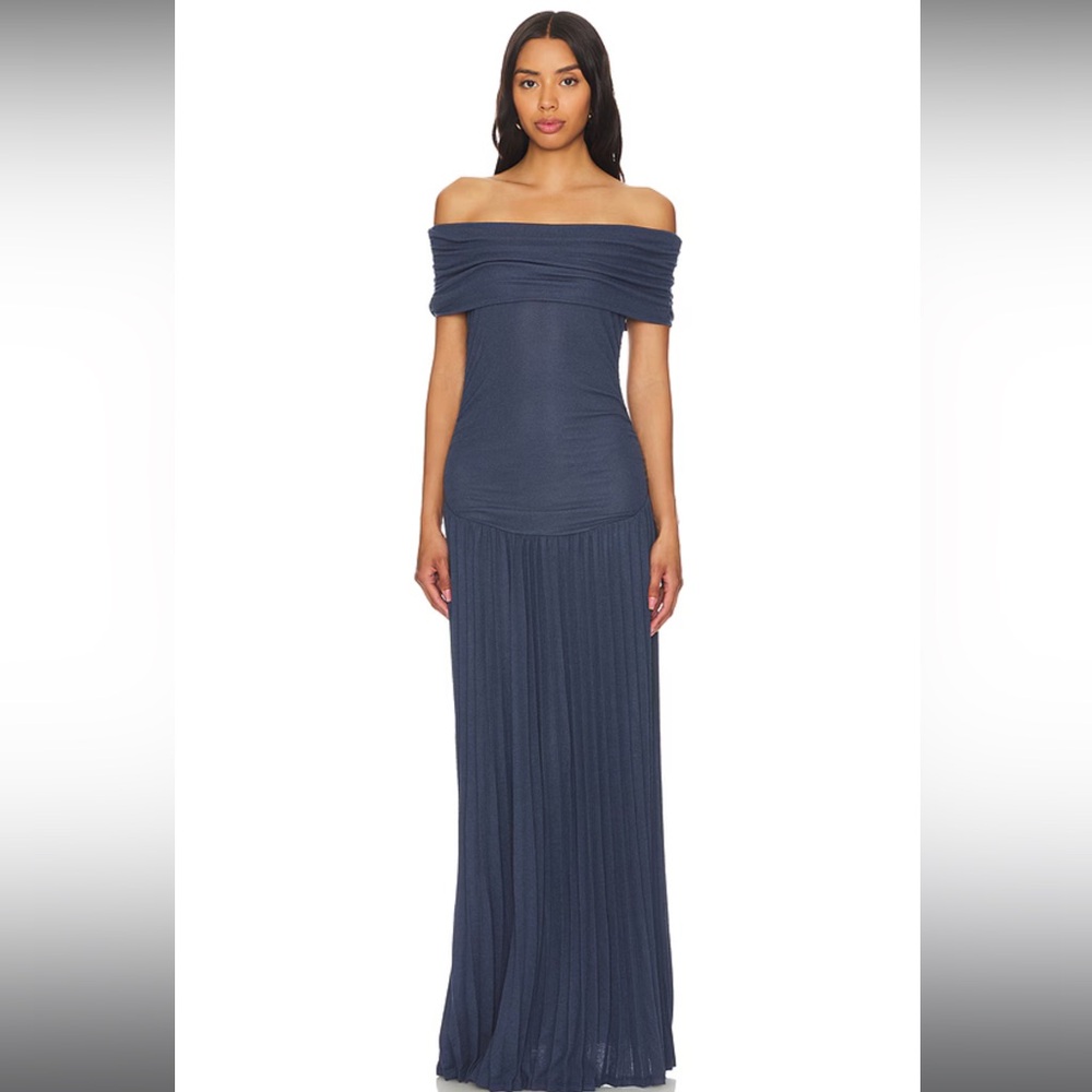 NWT Lioness Field of Dreams Maxi Dress in Navy Size XS